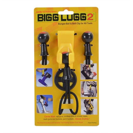 SUPERIOR PARTS Belt Clip Tool Holder System with 3 Ball Bungees - (Original Bigg Lugg 2) BL2-3BM